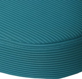 Detská pracovná stolička NANDU — sieť / látka, tyrkysová