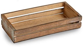 Genware Drevená prepravka na potraviny 34 x 12 x 7 cm