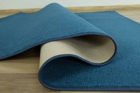 Metrážny koberec Spirit-twist 82 modrý