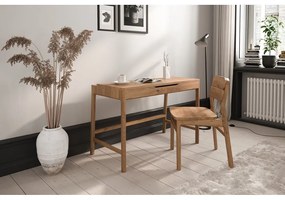 Toaletný stolík z dubového dreva 57x110 cm Twig – The Beds