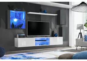 Obývacia Stena Switch Xxiii Grafit/Biely