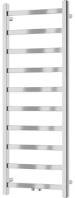 Mexen, kúpeľňový radiátor Mexen Bolt 1200 x 500 mm, 251 W, chróm - W126-1200-500-00-01