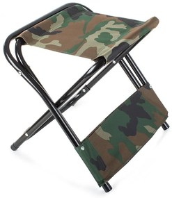 Verk 01671 Kempingová skladacia stolička 2 v 1 maskáč