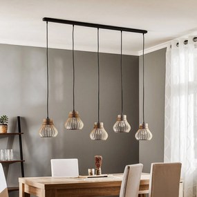 Závesná lampa ZW Bec 250, 5-plameňová