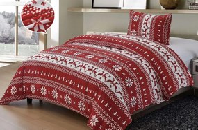 Obliečky Christmas A MikroPlyš 70x90 140x200 cm