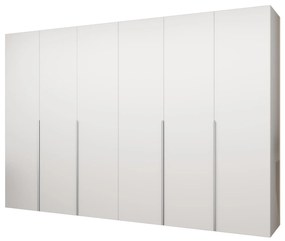 Šatníková skriňa 300 cm Alice 1 (biela + kašmír). Akcia -20%. Vlastná spoľahlivá doprava až k Vám domov. 1126138