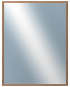 DANTIK - Zrkadlo v rámu, rozmer s rámom 70x90 cm z lišty KASSETTE orech (2862)