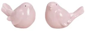Keramický vtáčik BIRDAMIC 9 cm - viac variantov Farba: Ružová