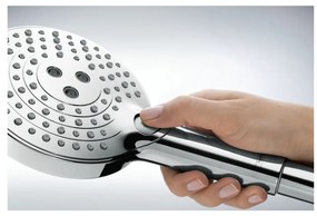 Hansgrohe Raindance Select S, sprchový set 120 3jet PowderRain s hadicou 1600 mm, chrómová, HAN-27668000