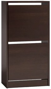 Skrinka na topánky dva diely wenge