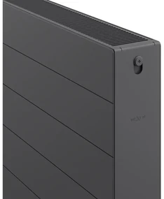 Mexen, panelový radiátor Mexen Line CL22 600 x 1600 mm, bočné pripojenie, 2532 W, antracit - W422L-060-160-66