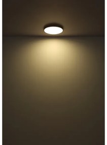 Globo 41566-15S - LED Stropné svietidlo NIELSEN LED/15W/230V pr. 23 cm čierna