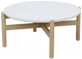 Drevený kávový stôl LARA 80cm