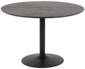 Jedálenský stôl Ibiza 110 cm čierny