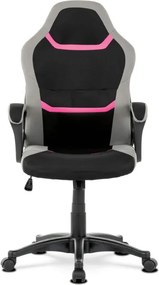 Detská otočná stolička ružová KA-L611 PINK