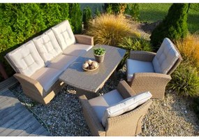 Doppler LIMA - ratanové polohovacie sedenie