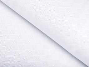 Biante Teflónový behúň na stôl Milano TF-094 - biely 45x180 cm