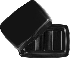 Čierna keramická nádobka na maslo – Emile Henry