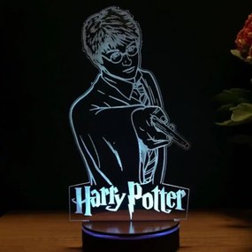 3Dmix 3DL-SMRT054 – 3D LED nočná lampa 3Dmix - Harry Potter (Smart)