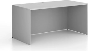 Kancelársky písací stôl FRAME, 160x80 cm, sivá