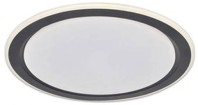 TOP LIGHT Svetlo nástenné-stropné Norman 50C RC, Čierna