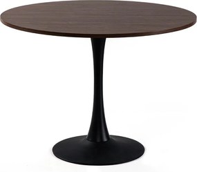 Jedálenský stôl AVENBERG ORBIS Ø100 hnedý