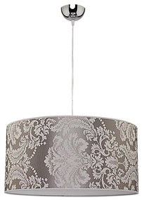 Duolla - Luster na lanku ALTO 1xE27/40W/230V pr. 45 cm strieborná