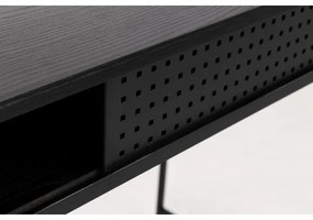 Písací stôl AXEL čierny