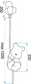 Toolight Rea, NÁSTENNÉ SVIETIDLO MEDVEĎ G170-W LINE, OSW-07810