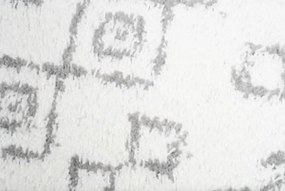 TA Koberec G940A KRÉMOVÁ/TMAVOSIVÁ BOHO Rozmer: 100x150 cm