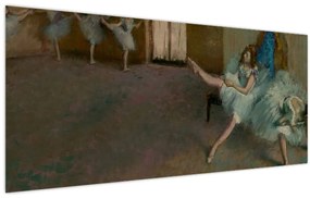 Obraz - Edgar Degas, Before the Ballet, reprodukcia (120x50 cm)