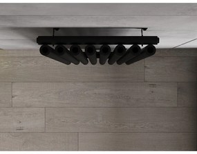 Mexen Nevada, vykurovacie teleso 1800 x 480 mm, 940 W, čierna, W201-1800-480-00-70