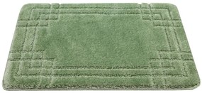Kúpeľňový koberček Sego zelený, mozaika