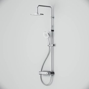 Sprchový systém AM.PM X-Joy F0785A600 s poličkovou batériou, chróm