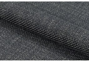 Antracitové čalúnené jedálenské kreslá v súprave 2 ks Ilsa – Actona