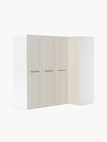 Modulárna rohová šatníková skriňa Charlotte, Š 215 cm, rôzne veľkosti