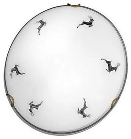 Kolarz 731.12.4.133- Stropné svietidlo NONNA 2xE27/60W/230V pr. 40 cm jelene šedá 731.12.4.133