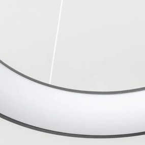 Brilagi - LED stmievateľný luster na lankách FALCON II LED/99W/230V priemer 60 cm čierna + diaľkové ovládanie