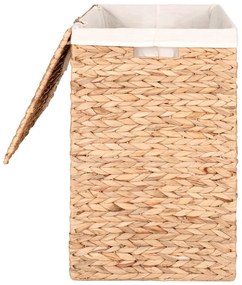 Kôš na bielizeň z vodného hyacintu v prírodnej farbe Passo – House Nordic