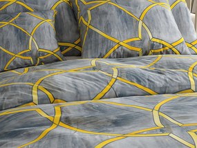 Obliečky z mikrovlákna RYNETH sivé Rozmer obliečky: 70 x 80 cm | 140 x 200 cm