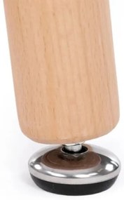 AKCIA Biely jedálenský stôl BERGEN 120x80 cm II. akosť