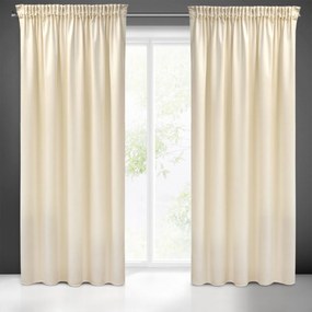 ZATEMŇOVACÍ ZÁVES NA PÁSKE PIERRE CARDIN SIBEL 140X270 CM KRÉMOVÁ