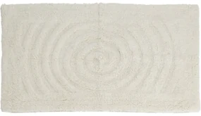 Kúpeľňová predložka Circle svetlobéžová, 45 x 75 cm