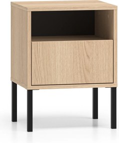 Nočný stolík Harmona 40 cm - dub lindberg