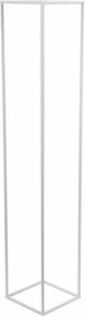 STOJAN NA KVETINÁČ SIMPLE 130X24X24 CM BIELA