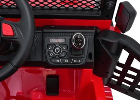 Elektrické autíčko Jeep BEAST 4x4 červené