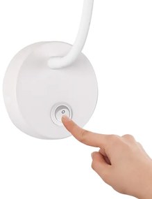 Brilagi - LED Flexibilná nástenná lampa MAYA LED/3W/230V 4000K biela/zlatá