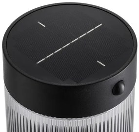 Nordlux - LED solárne svietidlo COUPAR LED/3,2W/5V IP44 čierna