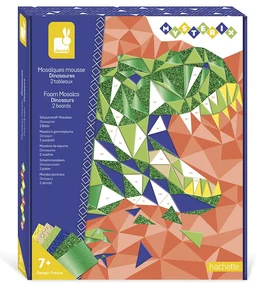 Kreatívna sada Mozaika Dinosaury Janod Atelier Maxi od 7 rokov