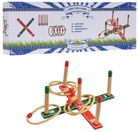 Home Elements Drevená hra - hádzanie krúžkov